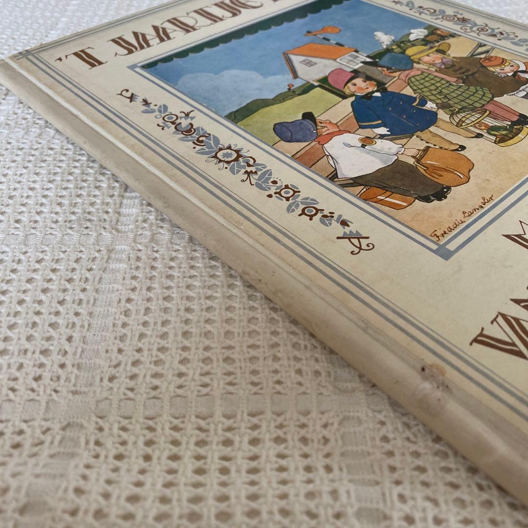 1928年　オランダの希少な絵本　Freddie Langeler 洋書　古書