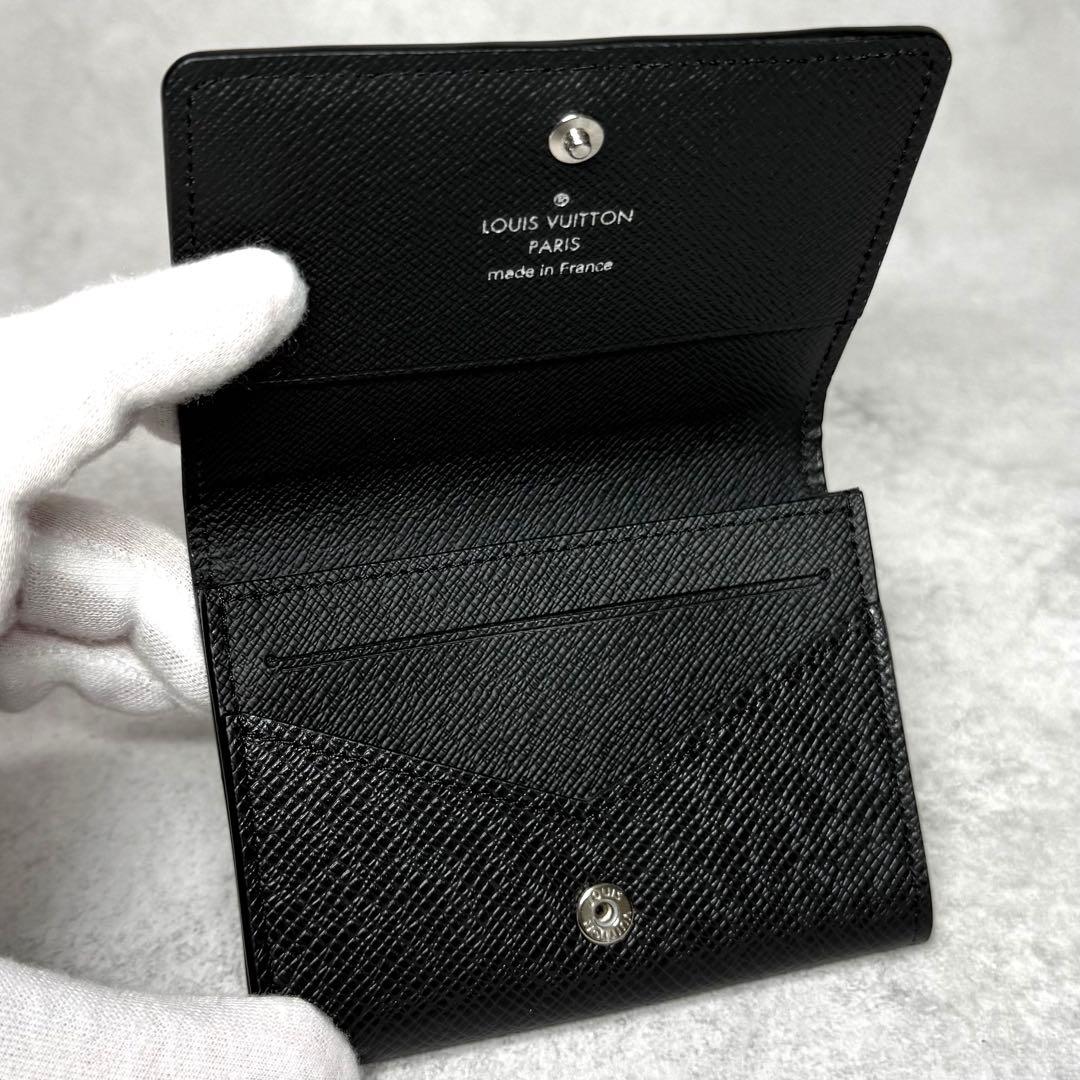 新品未使用 ルイヴィトン タイガ アンヴェロップカルトドゥヴィジットNM