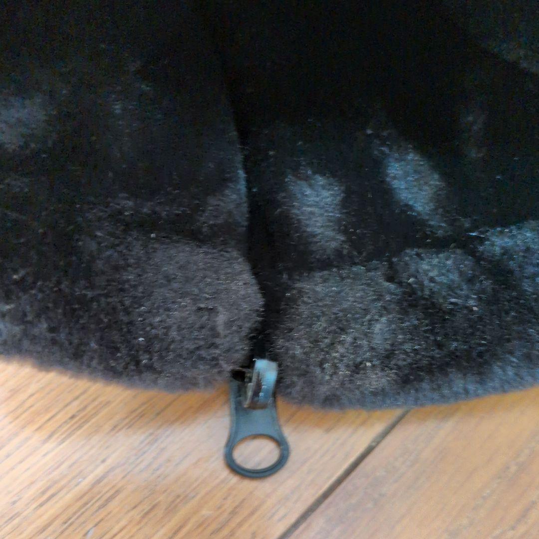 デサント　黒　レッグウォーマー