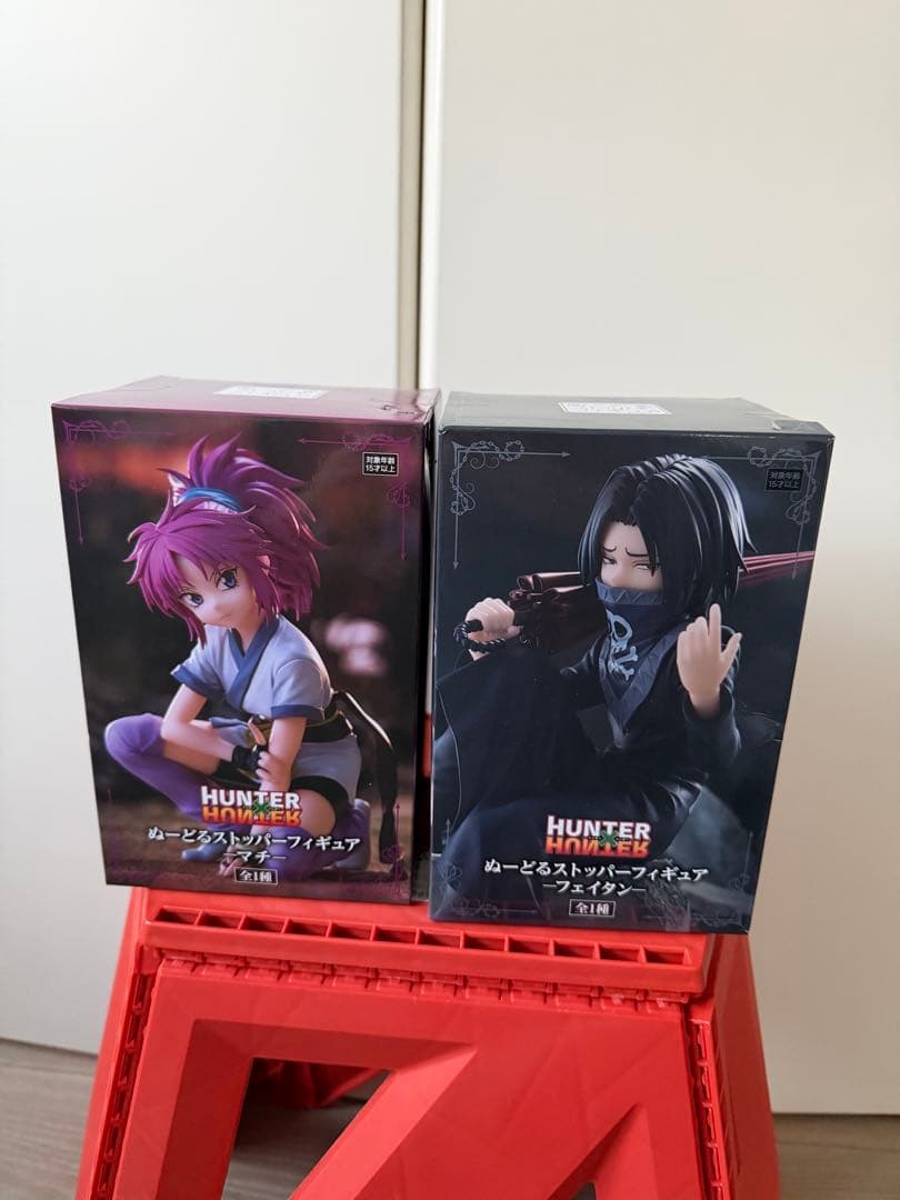 HUNTER×HUNTER ぬーどるストッパーフィギュア　フェイタン　マチ　2点