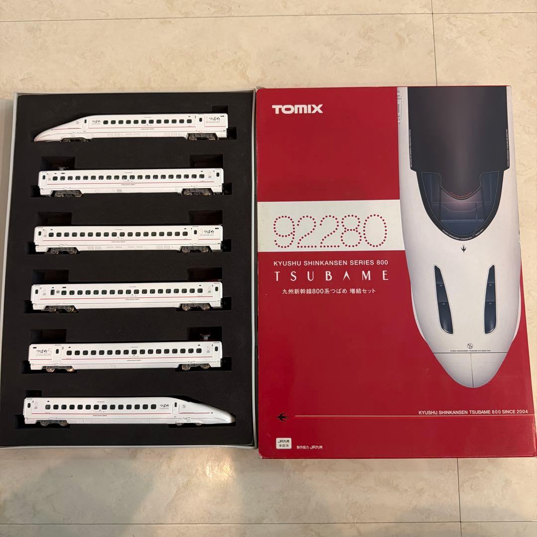 TOMIX 九州新幹線 800系つばめ 6両 Nゲージ 限定包装/全車両室内灯付