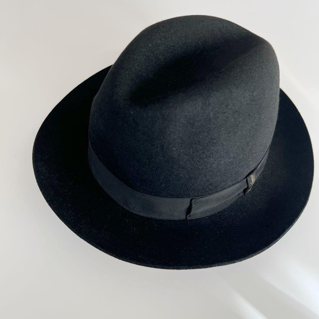 Borsalino　ボルサリーノ　ラビット　ハット　中折れALESSANDRIA
