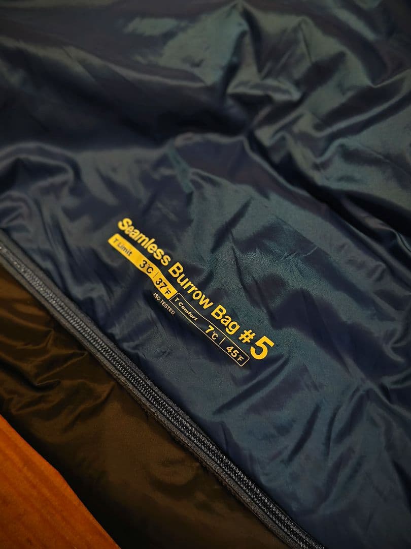 mont bell モンベル シームレス ブロウ バッグ #5 R/zip