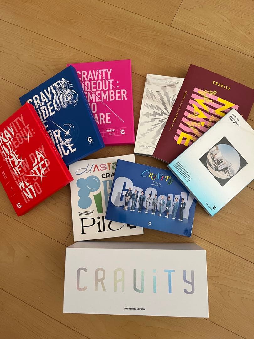 CRAVITYセット + オフィシャルライトスティック