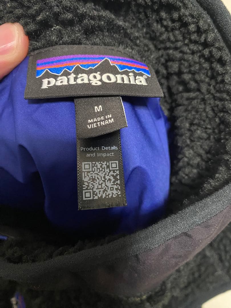 『　納品書あり　』　Patagonia レトロＸ　ベスト　フリース　黒　正規品
