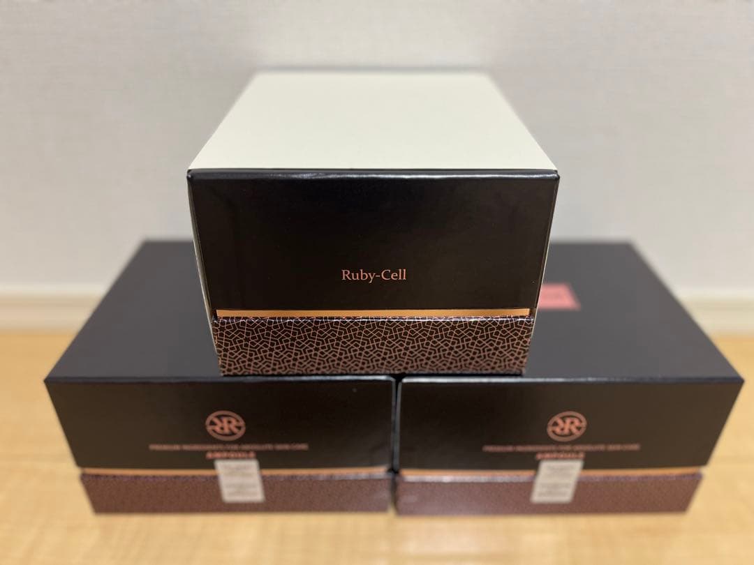 【破格！新品未開封！ルビーセル】バラ売りも可能！4Uアンプル美容液　3箱セット