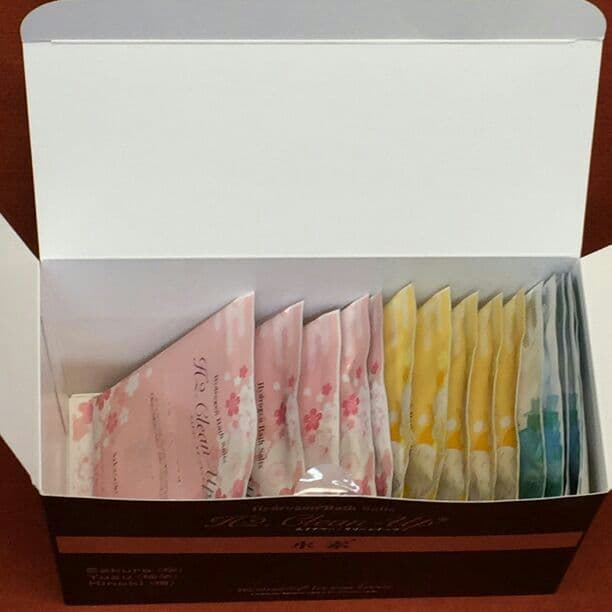 お気に入りの水素の入浴剤です。6～8時間持続タイプ！