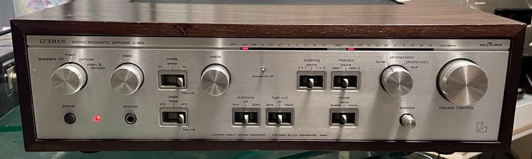 LUXMAN プリメインアンプ L-48A