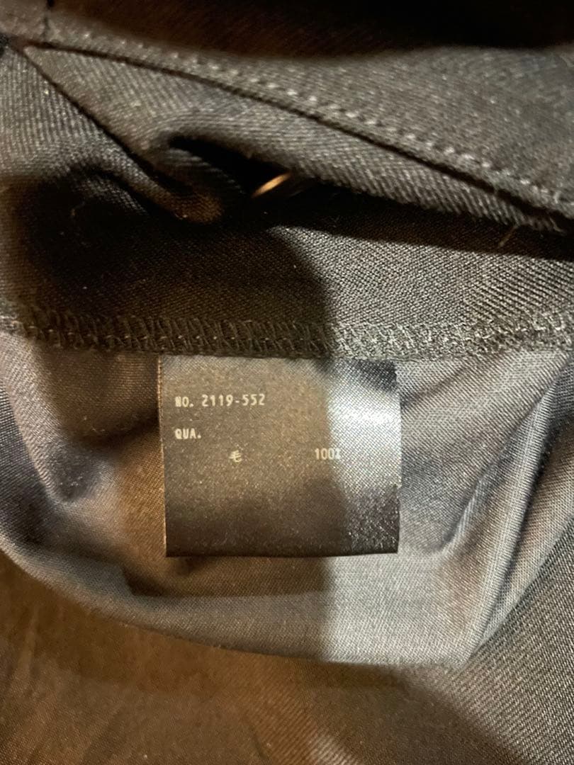 パンツ LAD MUSICIAN WOOL GABARDINE 3TUCK WIDE