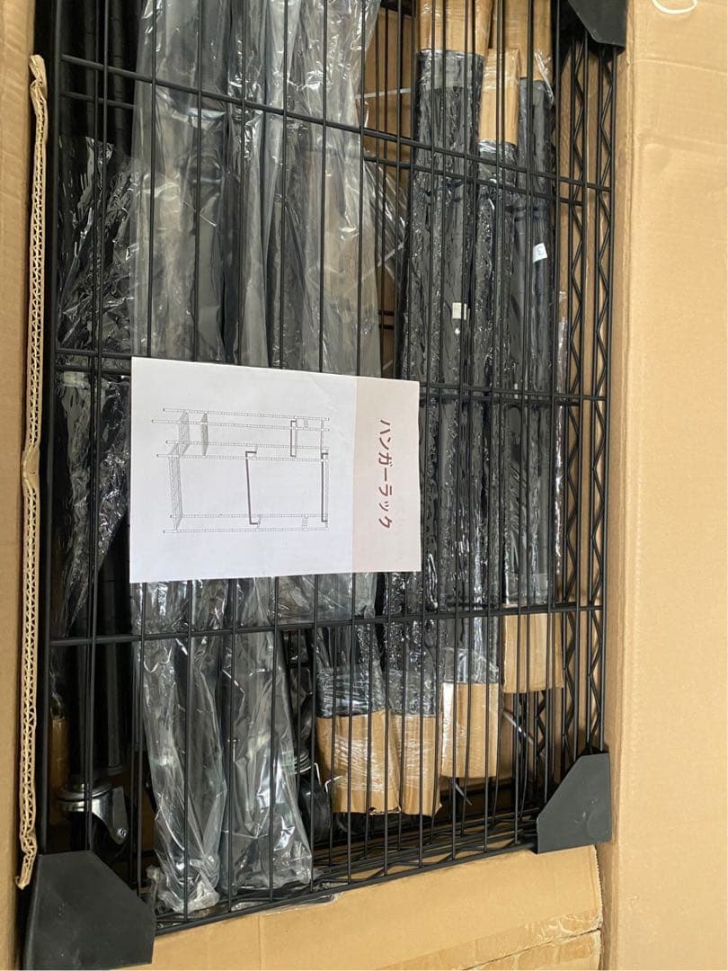 ハンガーラック ワードローブ 衣類収納 棚付　耐荷重400KG キャスター付