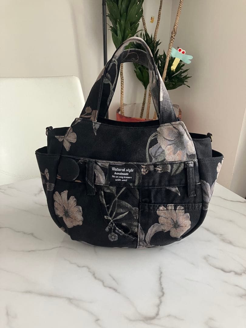 909 92my　デニムリメイクバック　ハンドメイド　2点