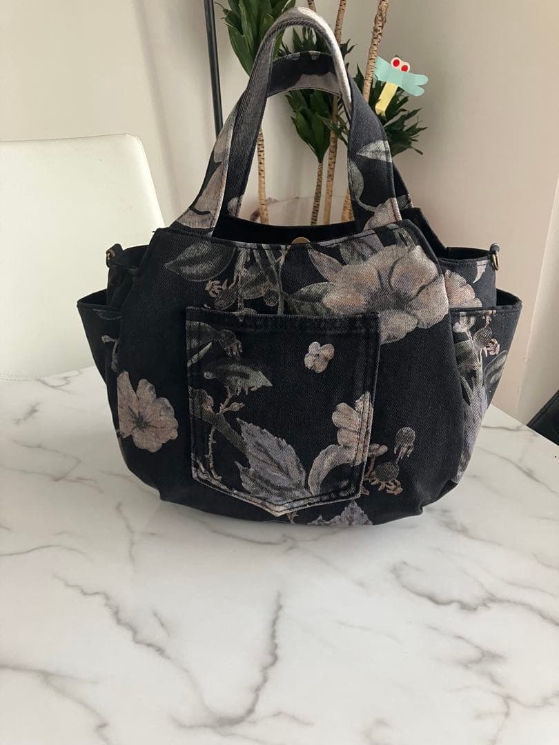 909 92my　デニムリメイクバック　ハンドメイド　2点