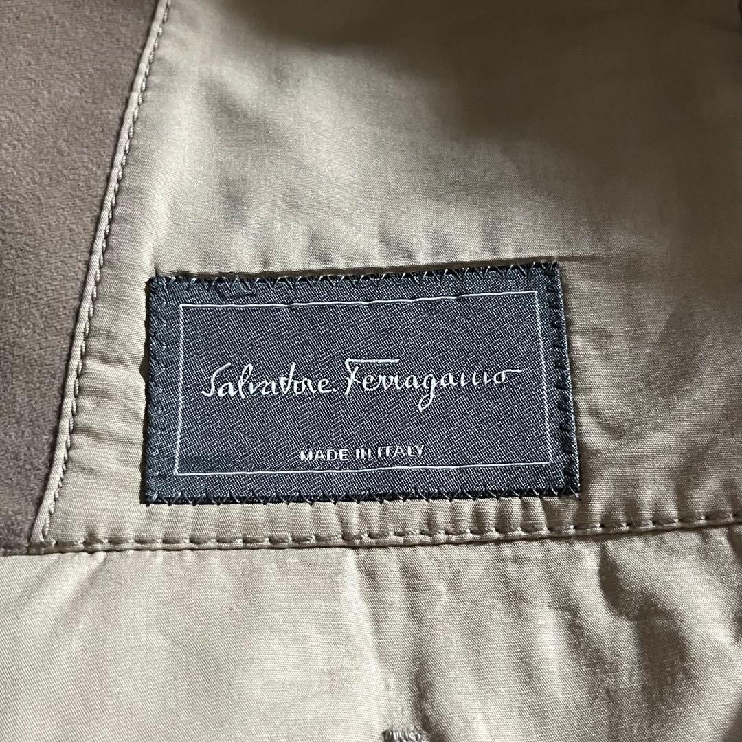 Salvatore Ferragamo フェラガモ コットン ジャケット 48