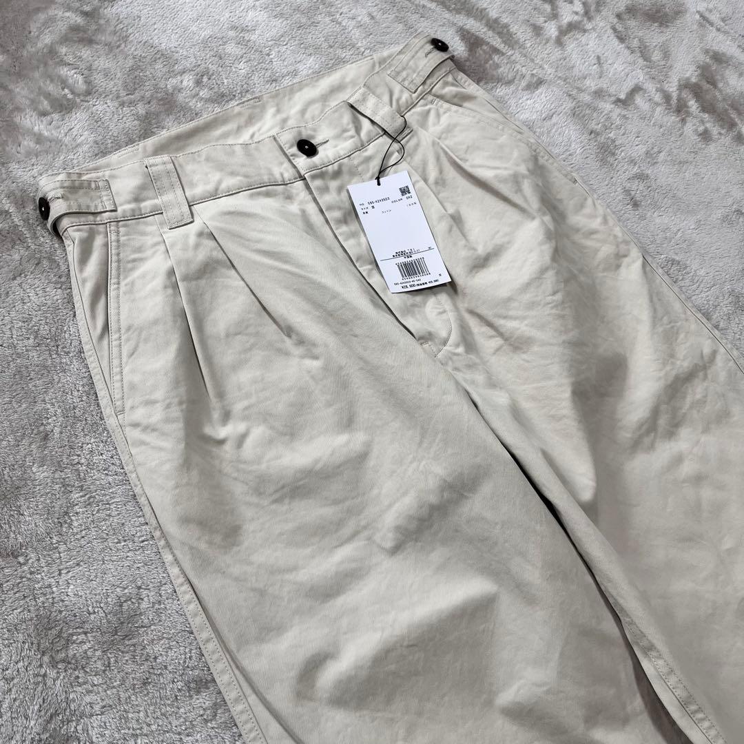 夏　　. BRUSHED CHINO COTTON 2024年　チノパン