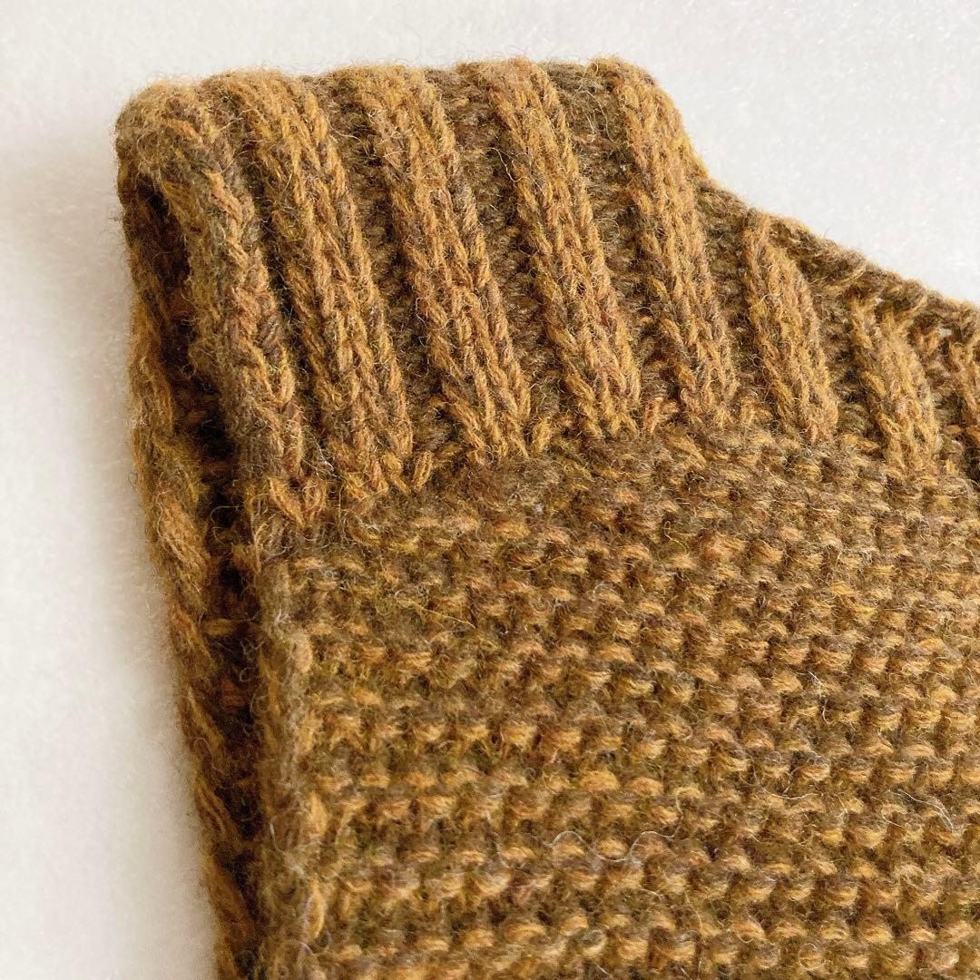 【美品】キャピタル ウール デザイン ニット ベスト 1 日本製