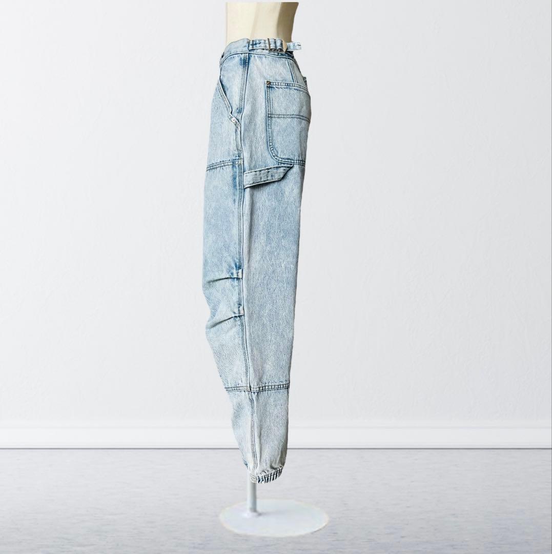 アレキサンダーワン ダブルフロント デニム カーペンターパンツ 24