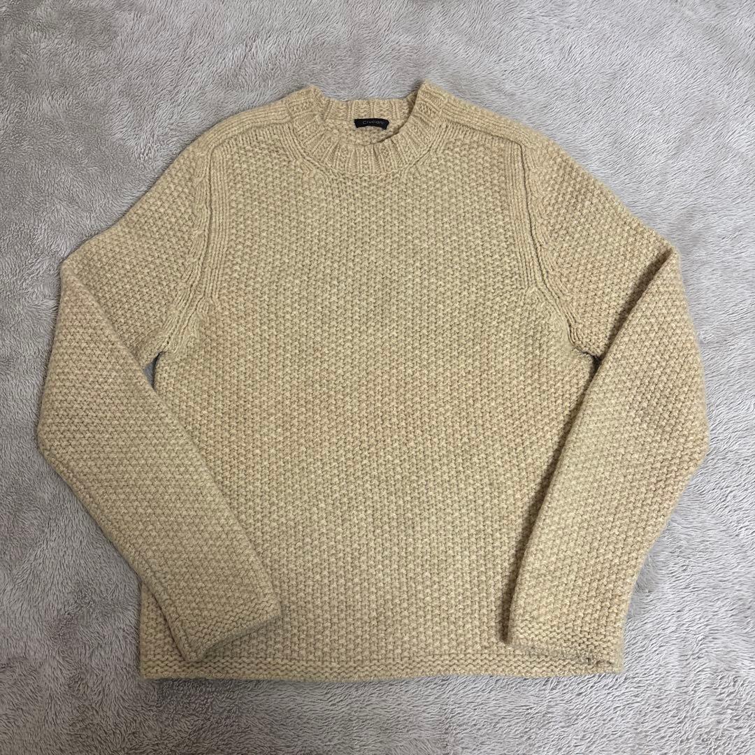 Cruciani /クルチアーニ 厚手ニット（モックネックに近く首元をホールド）
