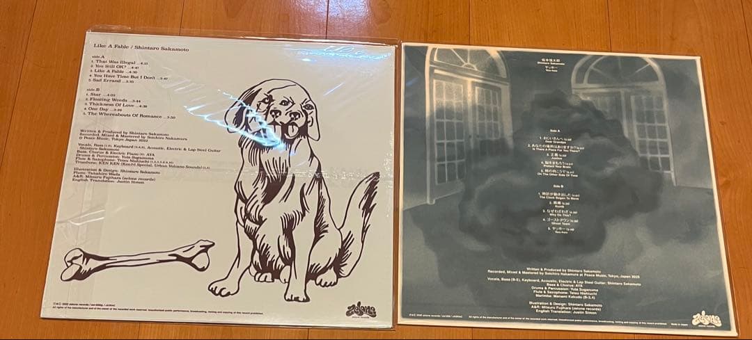 新品未使用品 坂本慎太郎 物語りのように ヤッホー レコード セット