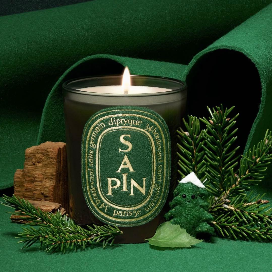 Diptyque キャンドル クリスマス 限定 サパン190g ホリデー