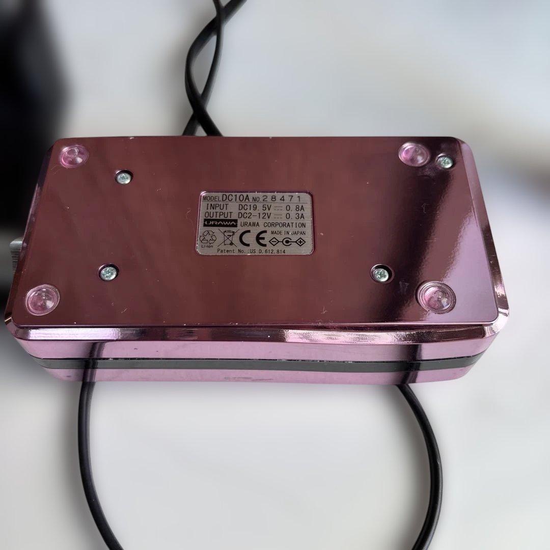 ①URAWA 浦和 ポータブル ネイルマシーン グライダー G3 ピンク