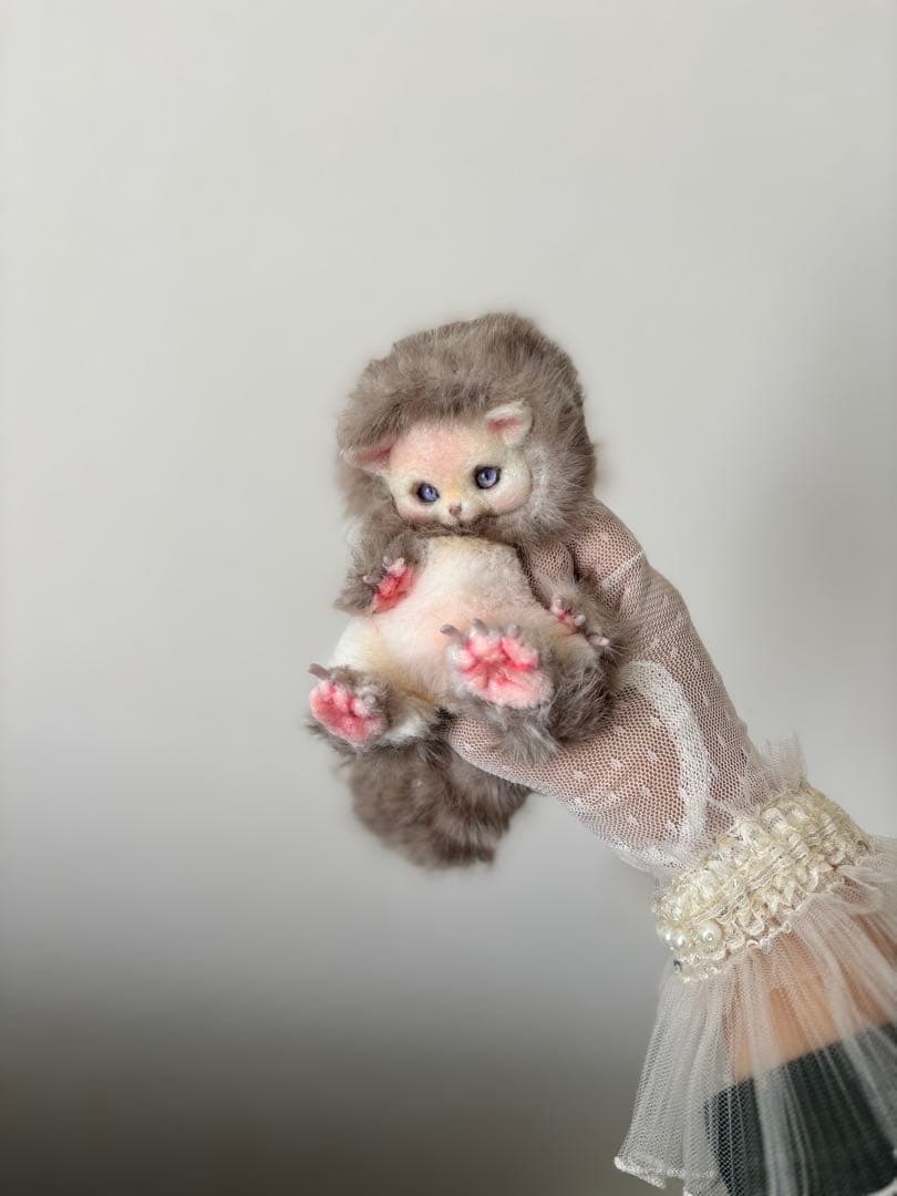 アートドール　No.067こねこ幻獣　羊毛フェルト