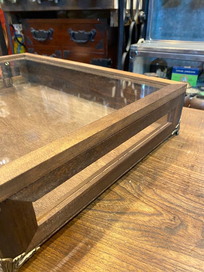 七色海月様　カスタムオーダー　木製ガラスケース