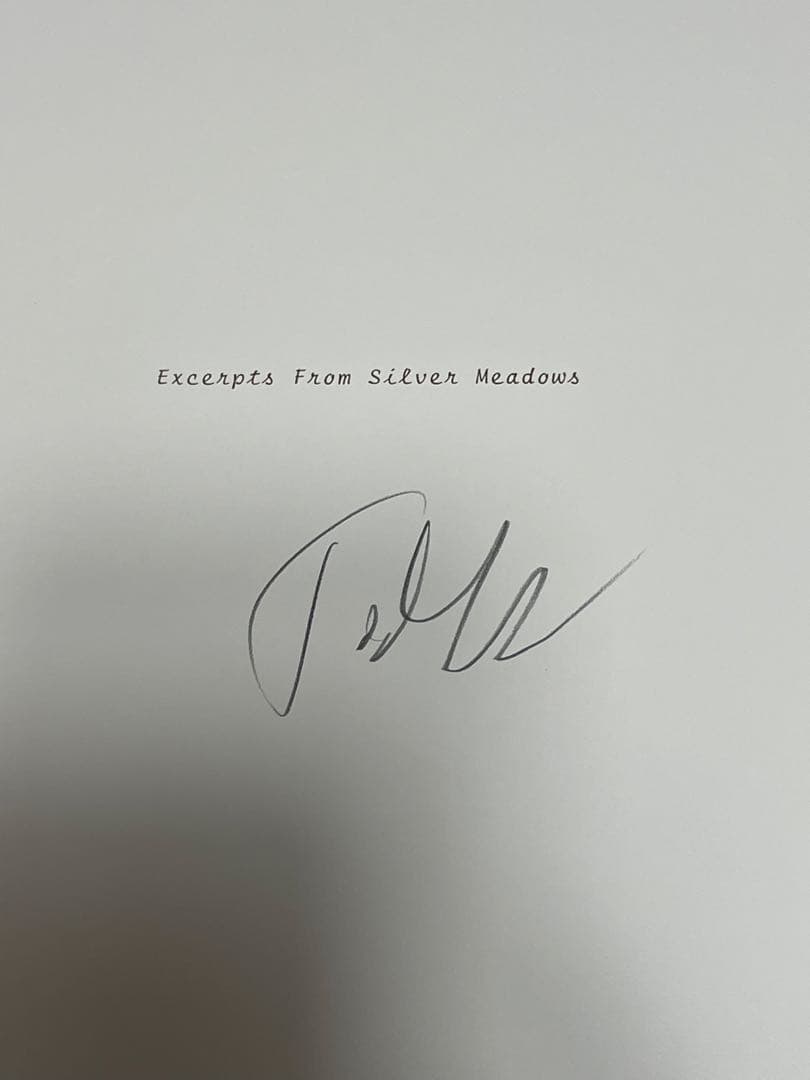 Todd Hido 写真集 サイン本