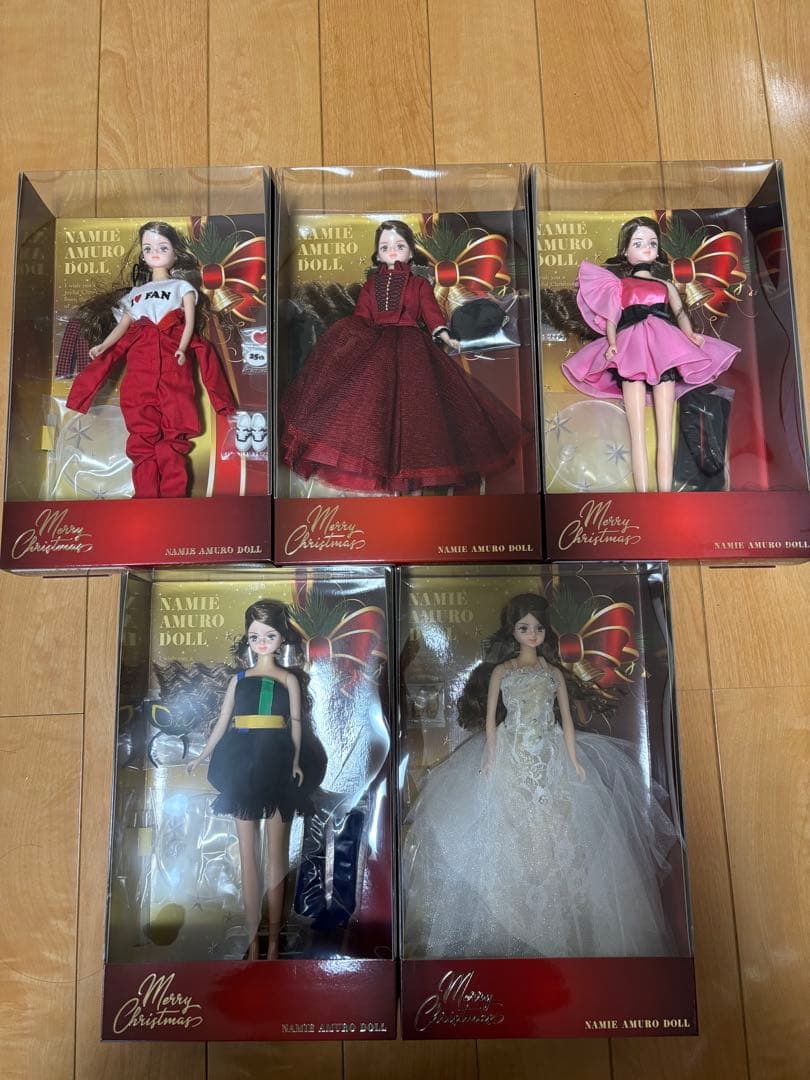 安室奈美恵　セブン限定　 5体セット