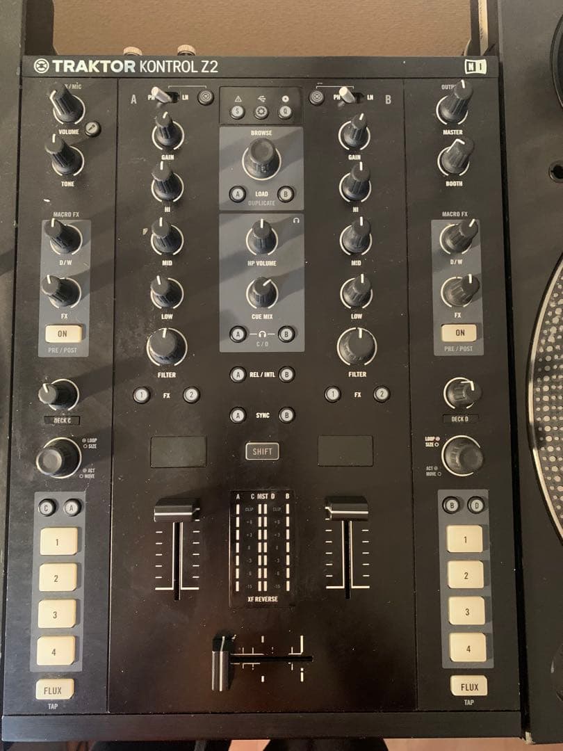 Technics ターンテーブル 2台 + DJミキサー