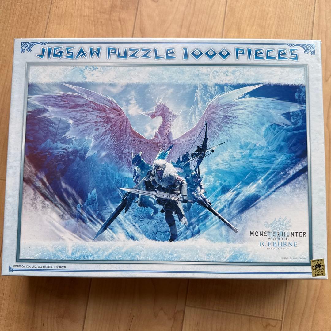 モンスターハンターアイスボーン ジグソーパズル 1000ピース