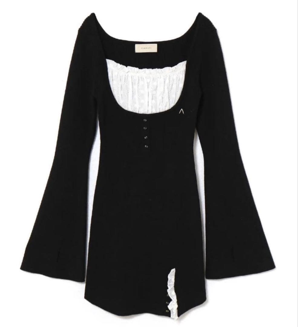 ワンピース ANDMARY Poppy lace mini dress