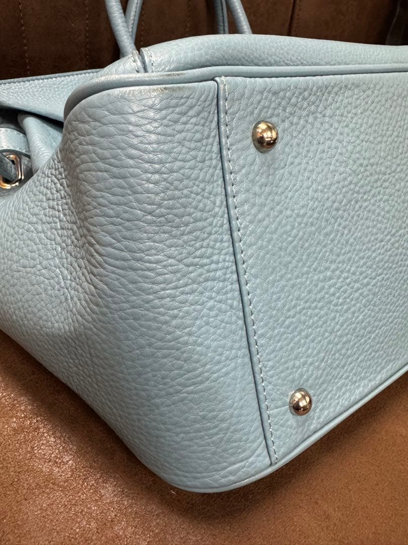 ペッレモルビダ 2way メイデンボヤージュ ボストンバッグ ブルー