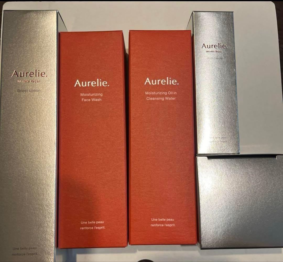 【新品未使用】Aurelie プレミアムエイジング集中ケア5点セット