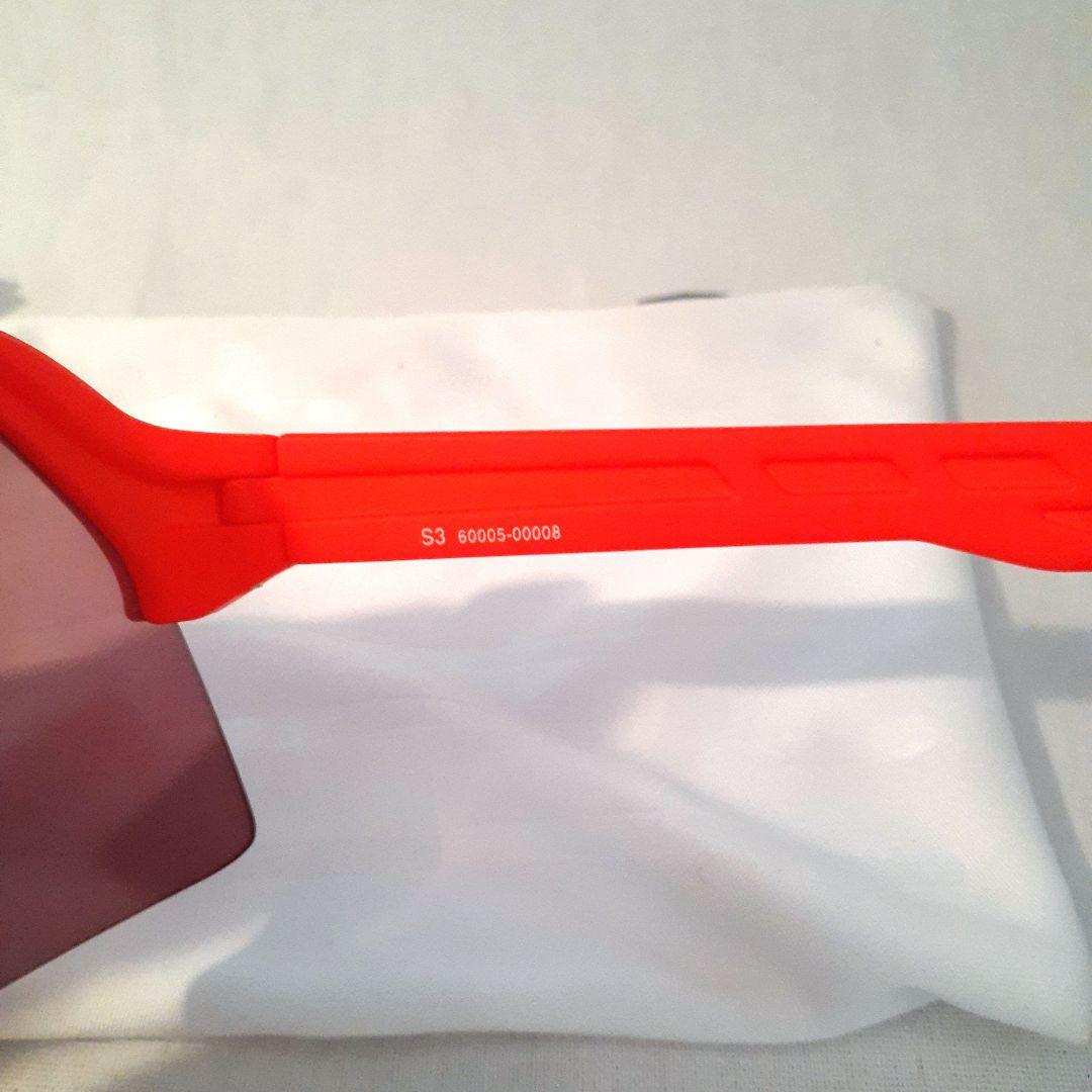 現在モデル 100% S3 ネオンオレンジ ワンハンドレッド サングラス