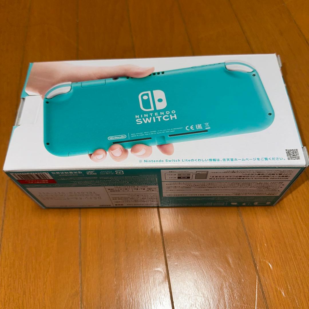 Nintendo switch lite 任天堂　ターコイズ