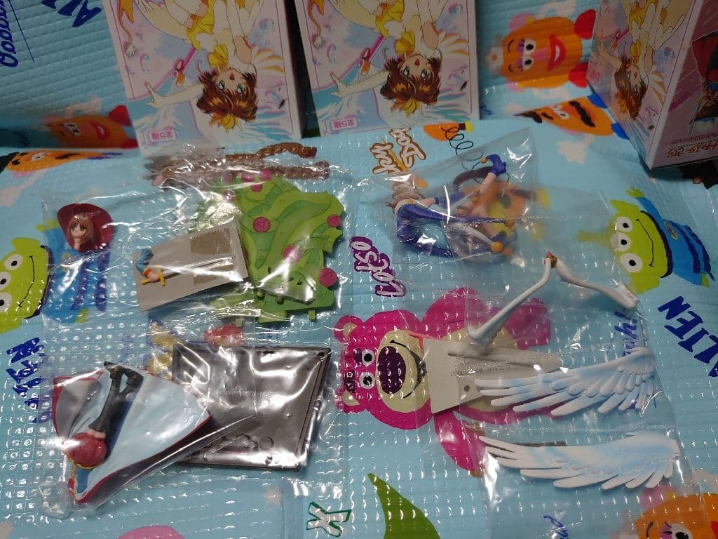 ５種コンプ カードキャプターさくら フィギュアコレクション ７個セット
