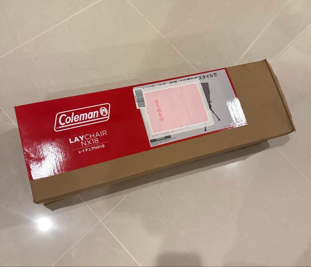 新品‼️Colemanレイチェア NX 18(ヘザーグレー) 収納ケース付