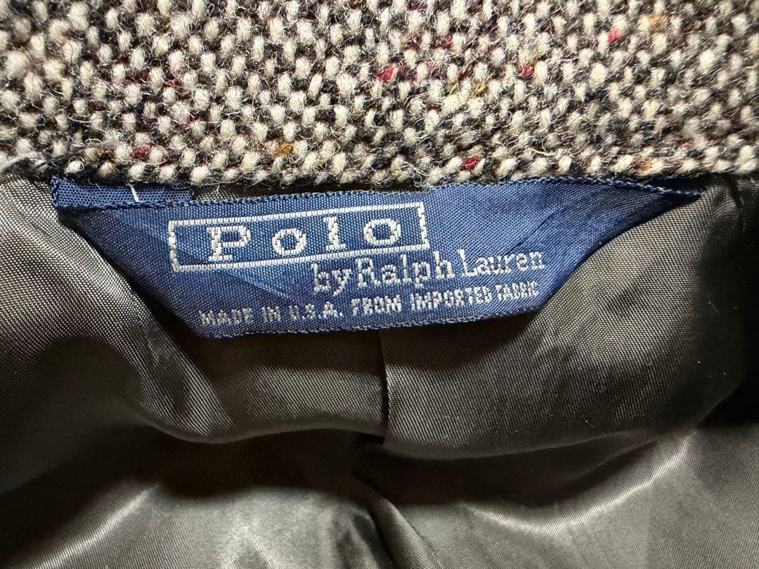 POLO by Ralph Lauren USA製 ツイード ノーフォーク40R
