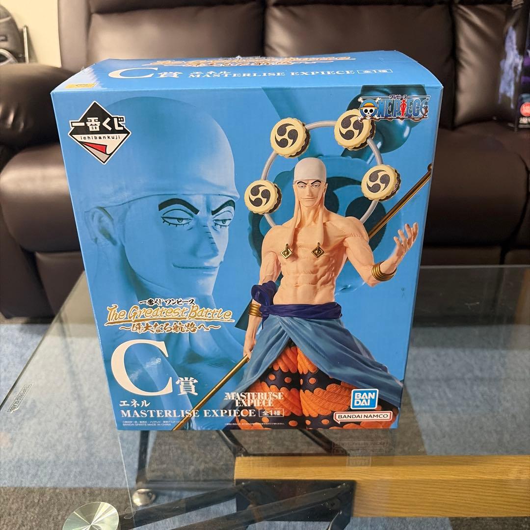 ワンピース1番くじ　エネル　ラストワン賞 2億V雷神　ノーマルエネルとセット