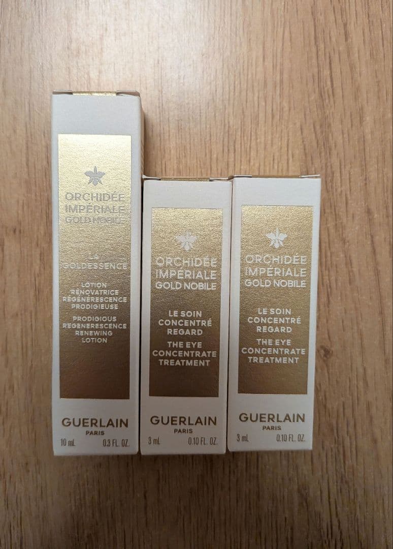 ゲラン　オーキデアンペリアルザ　ノビレ　ローション、セロム、アイトリートメント