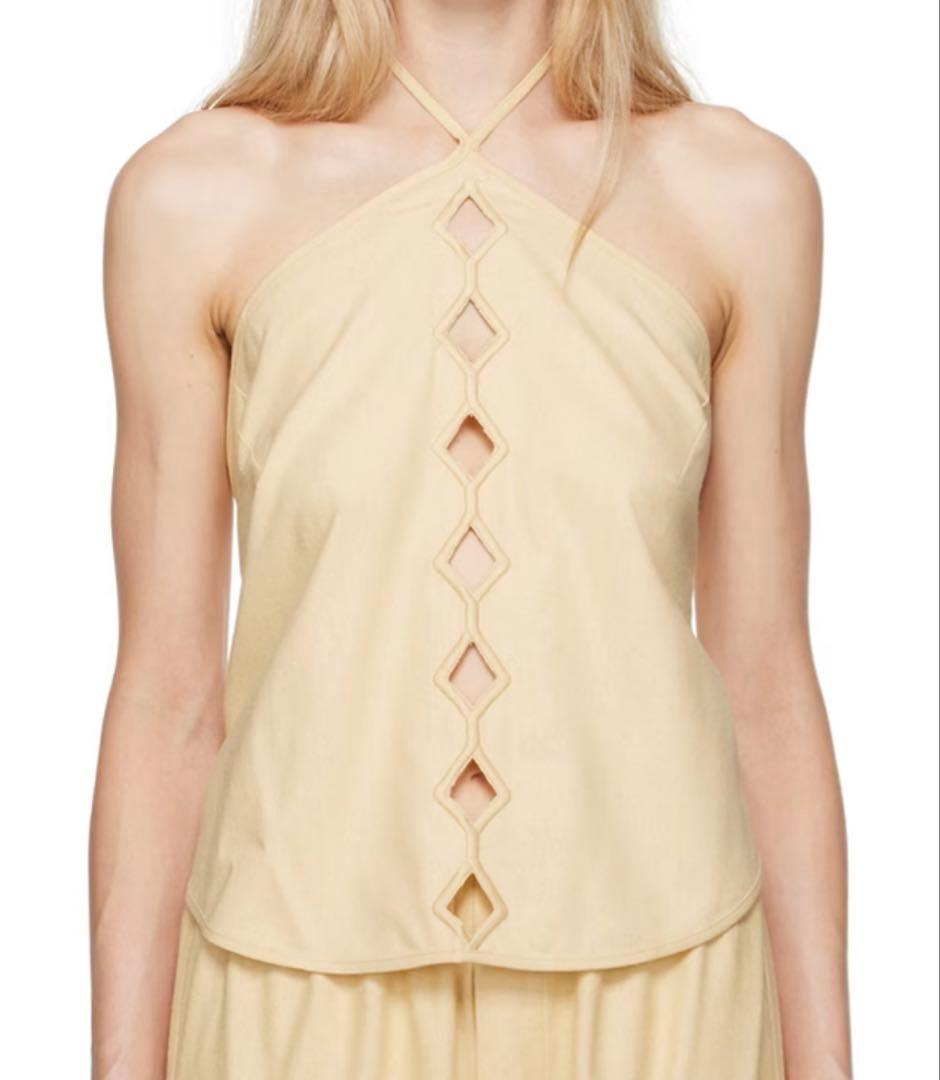 新品タグ付 BASERANGE ナチュラル Cessa Ligo トップス