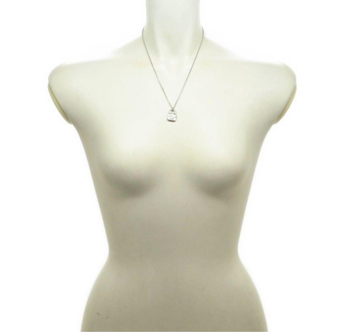 HERMES ネックレス アミュレットコンスタンス K18WG×ダイヤモンド美品