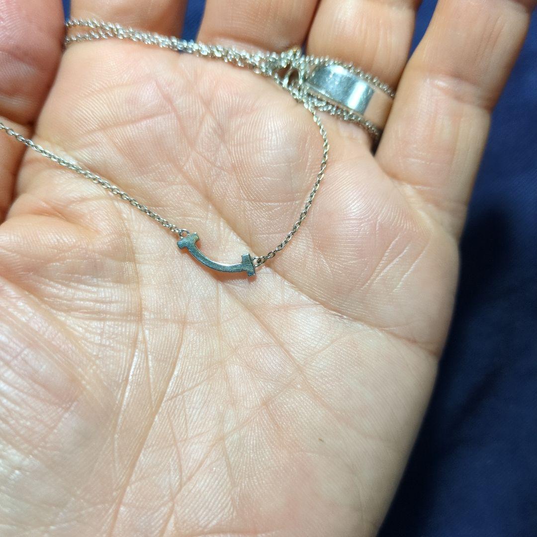 ティファニー Tスマイルミニ wg 750 2cm長いです。