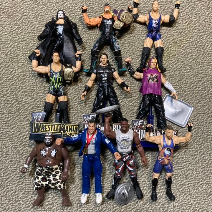 WWE WWF プロレス フィギュア　10体セット