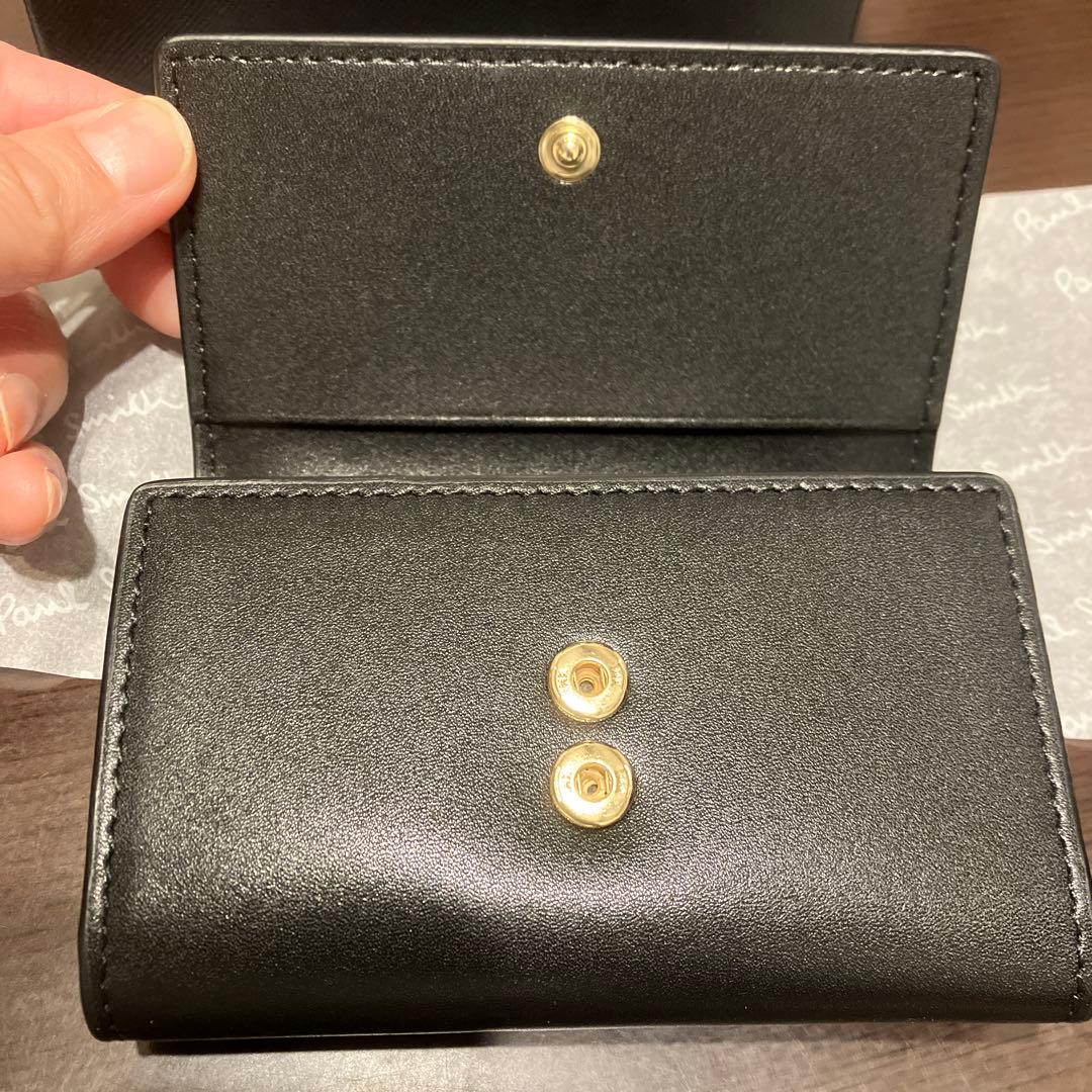Paul Smith ブラック レザーキーケース
