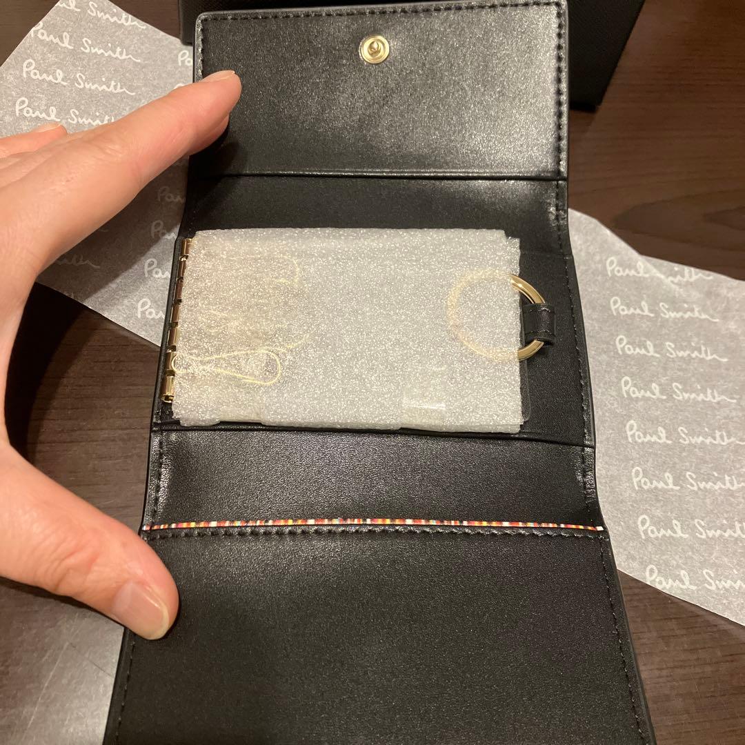 Paul Smith ブラック レザーキーケース