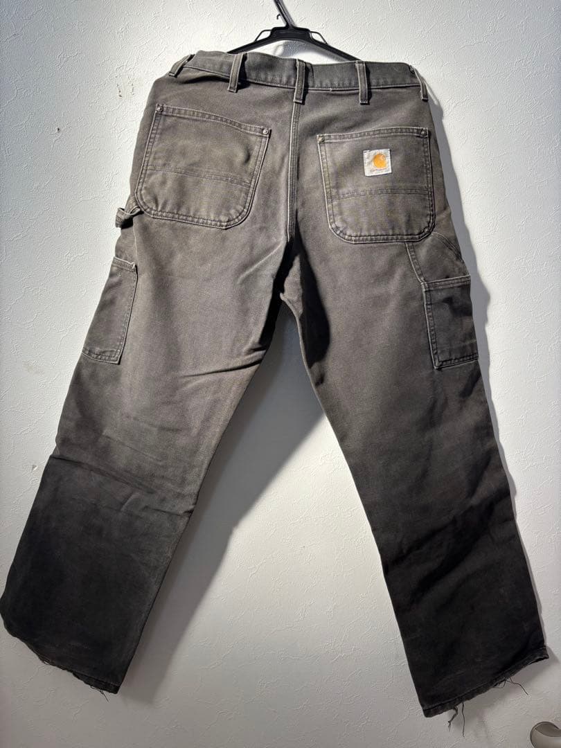 Carhartt ダブルニー　ブラック　デニム