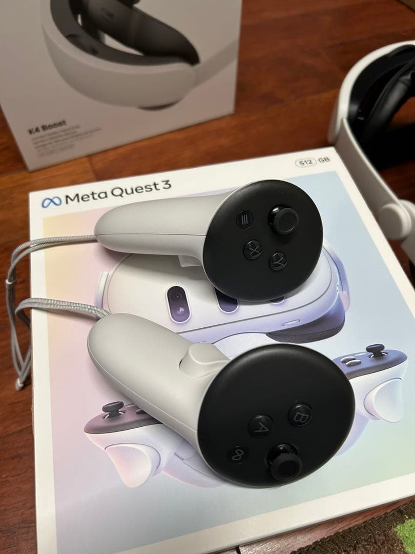  Quest 3 512GB+ K4 Boost ヘッドセット