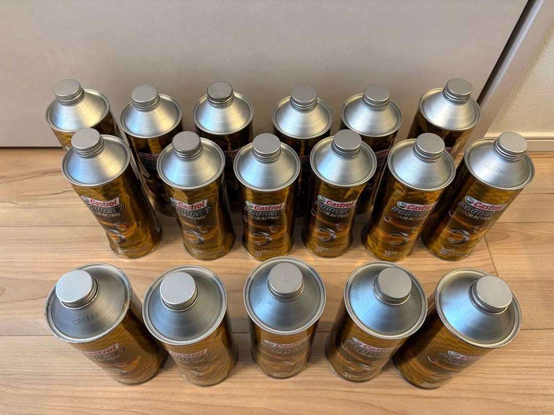 【サボサボ】新品 17本 2ストカストロール エンジンオイル パワーワン