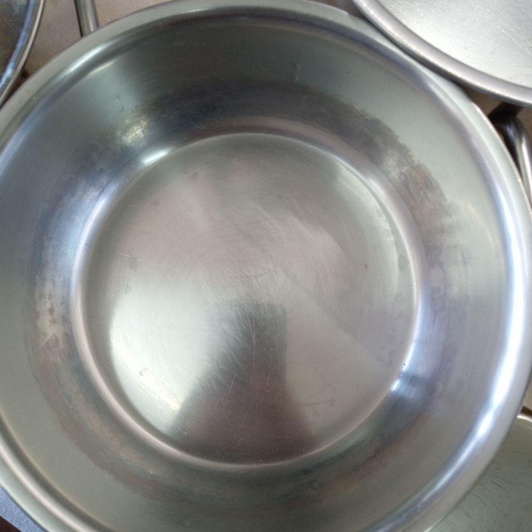 サ*ジ様 両手鍋　フライパン　等　セット中古品